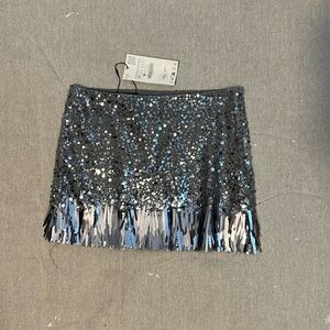 Zara Sequin Miniskirt | Size XS | BNWT